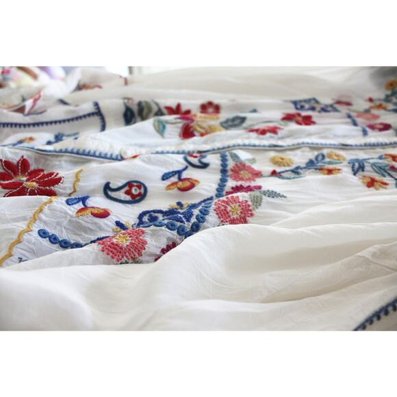 NEW JOHNNY WAS Zodea Almeria Embroidered Blouse, Size XL - Picture 4 of 10